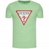 T-shirt koszulka Guess męska zielona na krótki rękaw